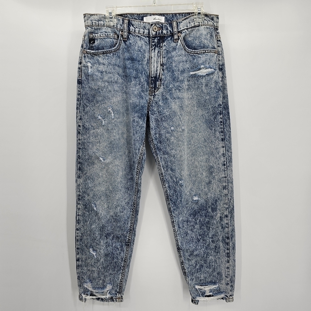 Kancan acid washed vintage distressed jeans nwot women's size 11 (29)